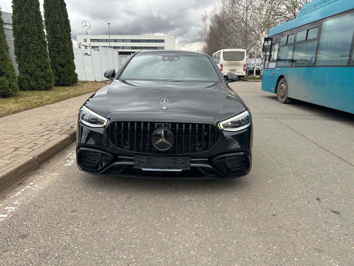 Автомобиль Mercedes-Benz S-Класс VII поколение (W223) 3.0d AT 4Matic (313 л.с.) Base Чёрный 2024 с пробегом 18 200 км
