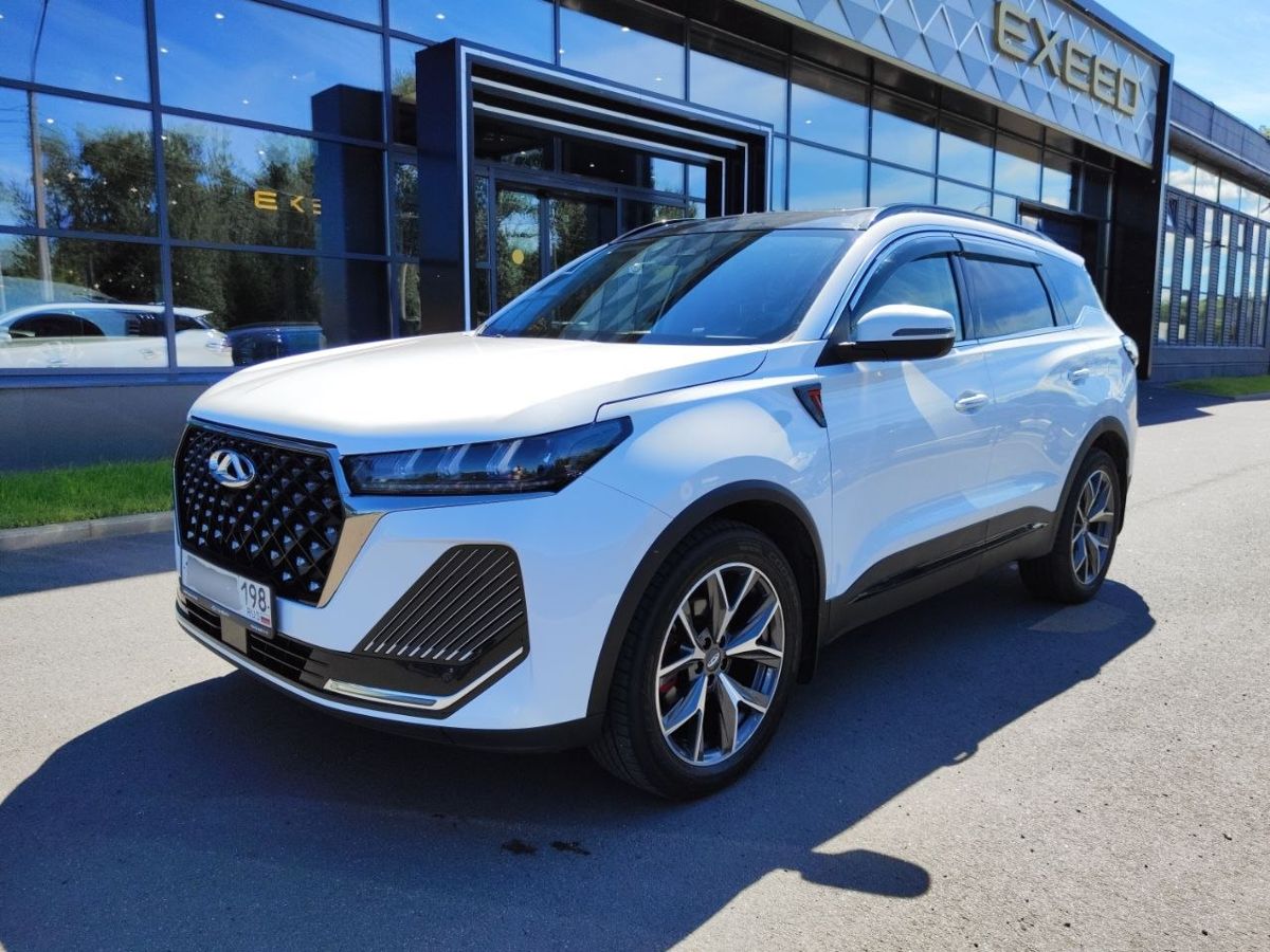CHERY Tiggo 7 Pro Max I [рестайлинг] 1.6 AMT 4WD (150 л.с.) Ultra AWD Белый 2024 с пробегом 62 099 км