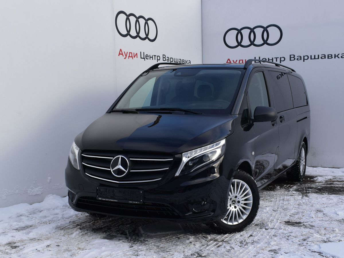 Автомобиль Mercedes-Benz Vito III поколение (W447) 116 2.1d AT (163 л.с.) Tourer Select Черный 2022 с пробегом 26 км