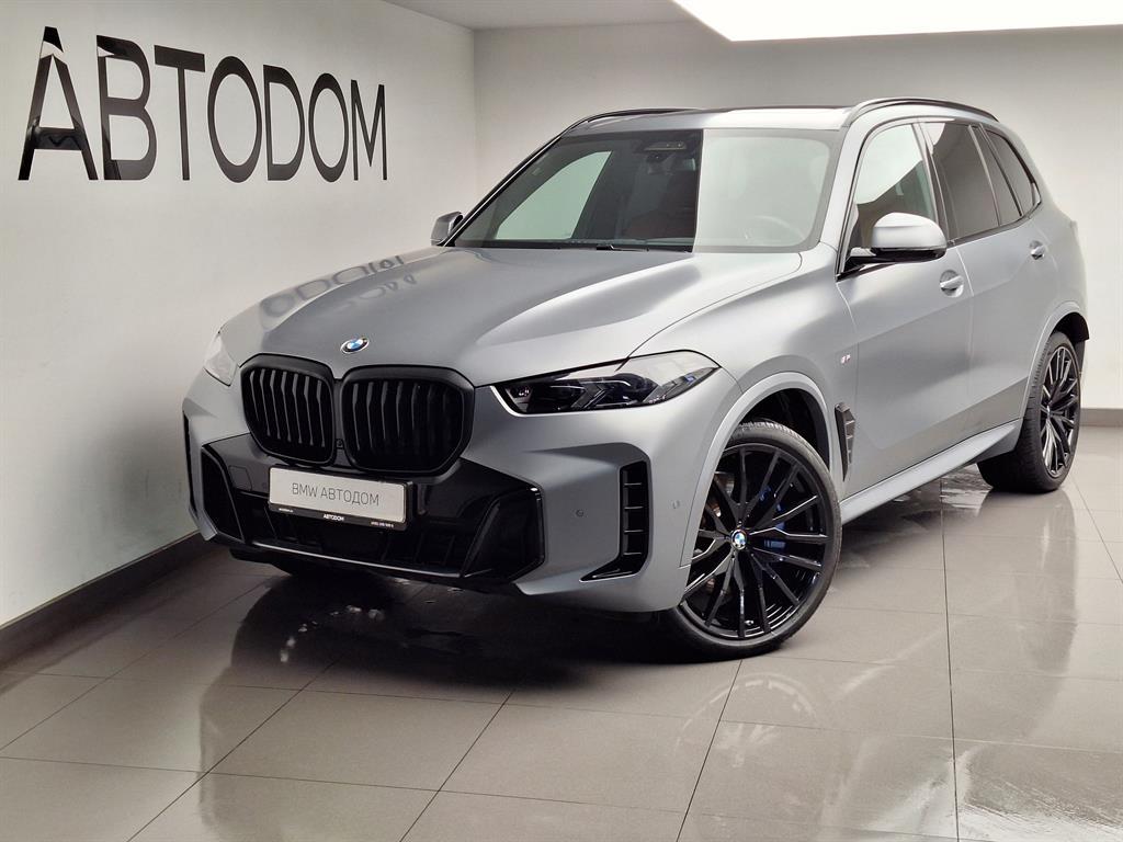 Автомобиль BMW X5 IV (G05) [рестайлинг] 3.0d AT 4WD (340 л.с.) M Sport Pro Серый 2024 с пробегом 15 210 км