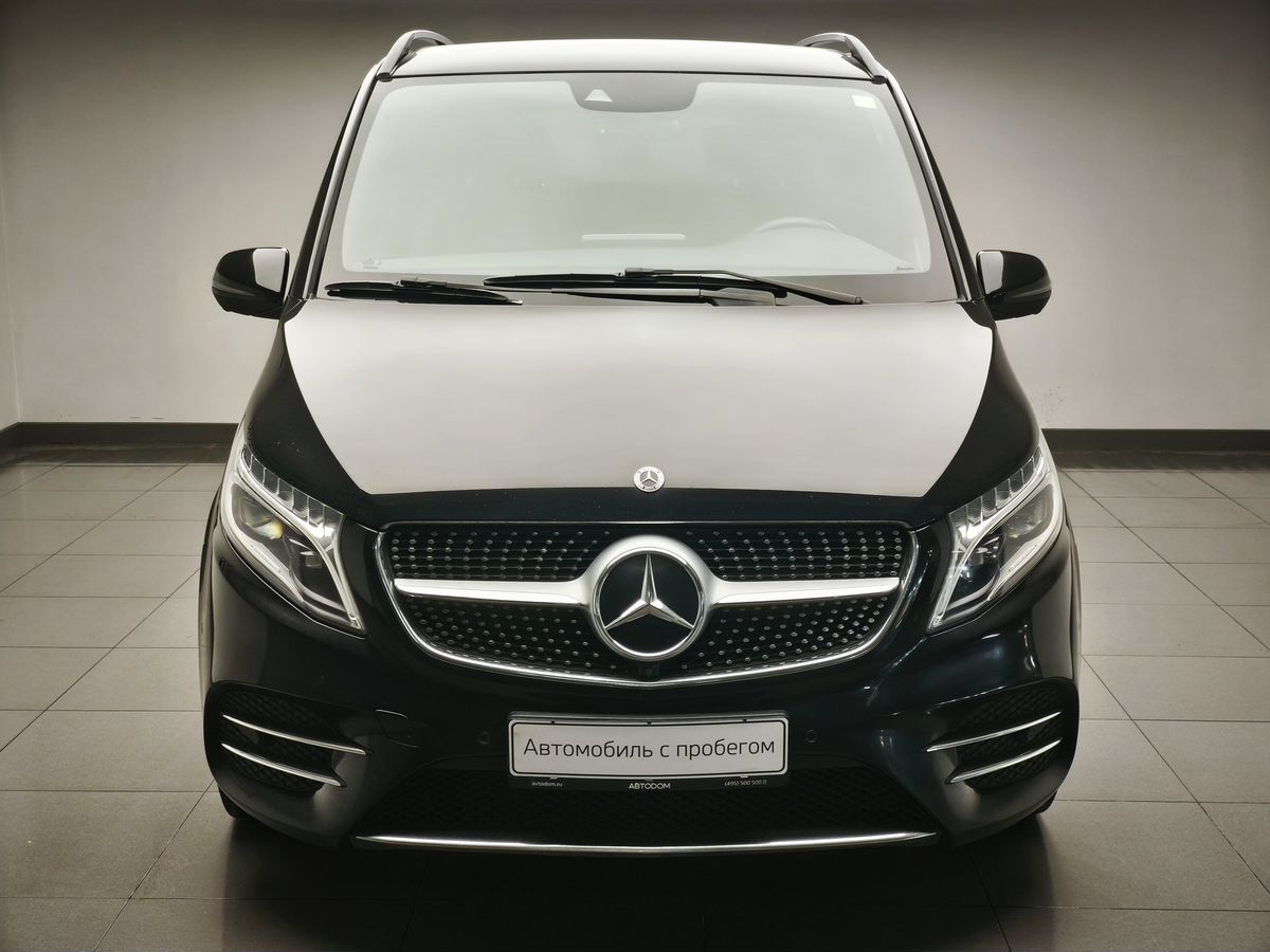 Автомобиль Mercedes-Benz V-Класс II (W447) [рестайлинг] 2.0d AT 4Matic Long (237 л.с.) Base Чёрный 2022 с пробегом 102 689 км