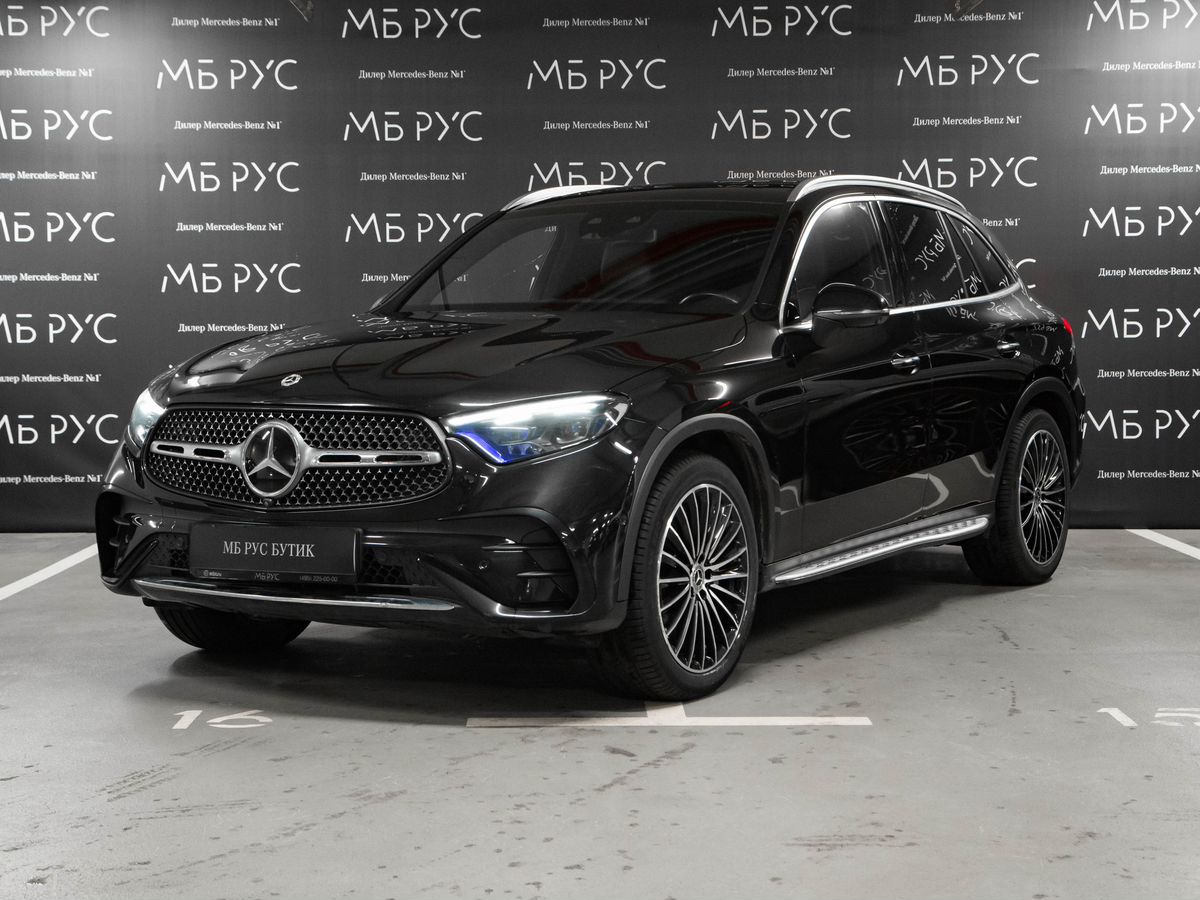 Mercedes-Benz GLC II поколение (X254) 2.0 AT 4Matic (258 л.с.) Base Чёрный 2023 с пробегом 60 112 км