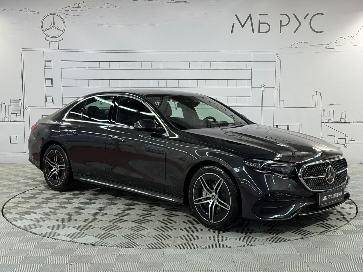 Автомобиль Mercedes-Benz E-Класс VI поколение (W214/S214) 2.0 AT 4Matic (258 л.с.) AMG Line Серый 2025 с пробегом 45 км
