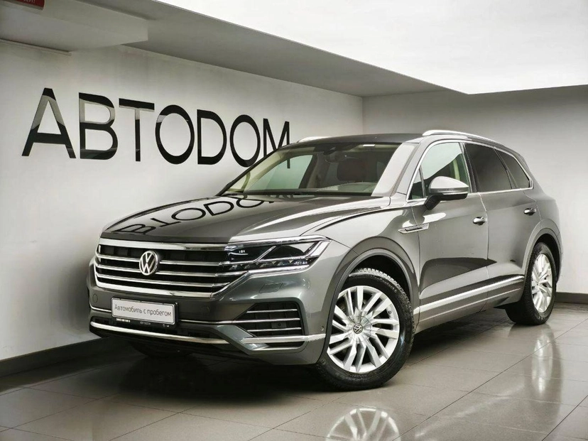 Автомобиль Volkswagen Touareg III поколение 2.0 AT 4WD (249 л.с.) Status Серый 2020 с пробегом 85 032 км