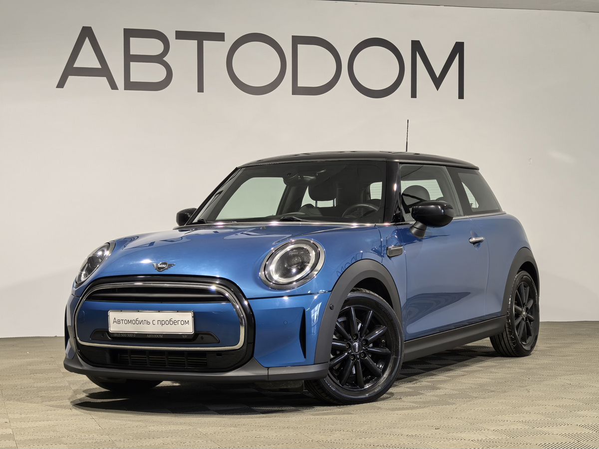 MINI Hatch III (F55/F56) [2-й рестайлинг] Cooper 1.5 AMT (136 л.с.) Cooper Синий 2021 с пробегом 15 841 км