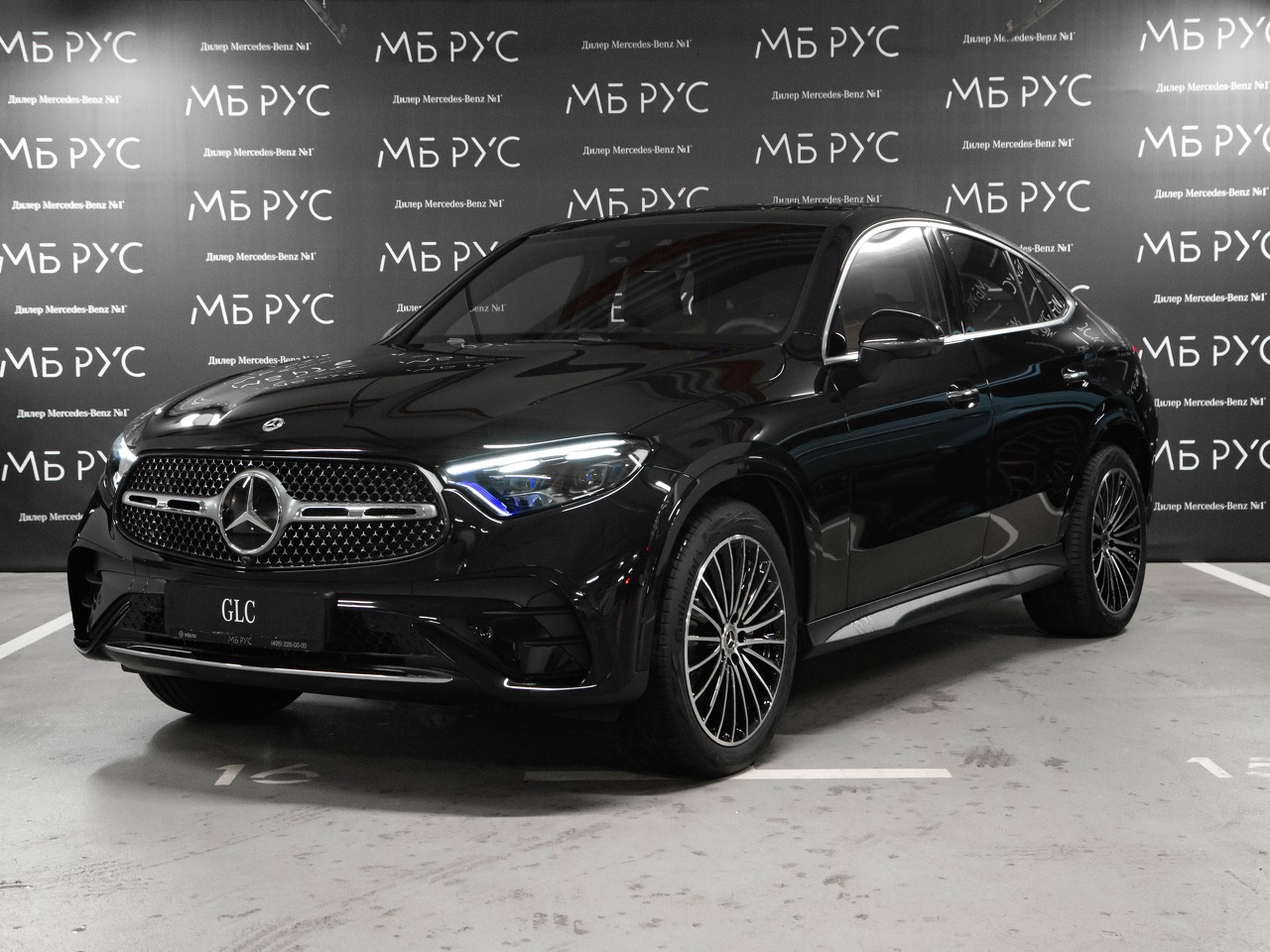 Mercedes-Benz GLC coupe II поколение (C254) 2.0 AT 4Matic (258 л.с.) Base Чёрный 2026 