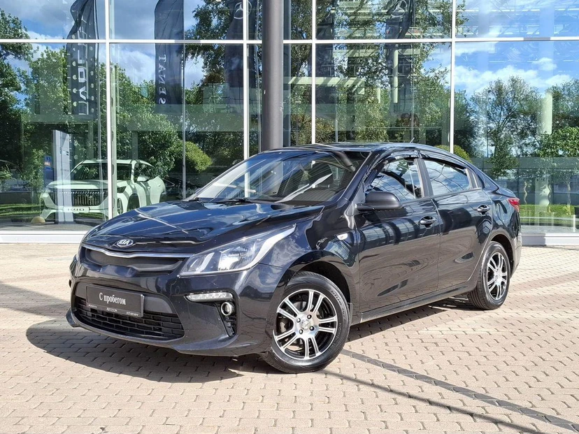 Kia Rio IV поколение 1.6 AT (123 л.с.) Comfort Чёрный 2018 с пробегом 145 685 км