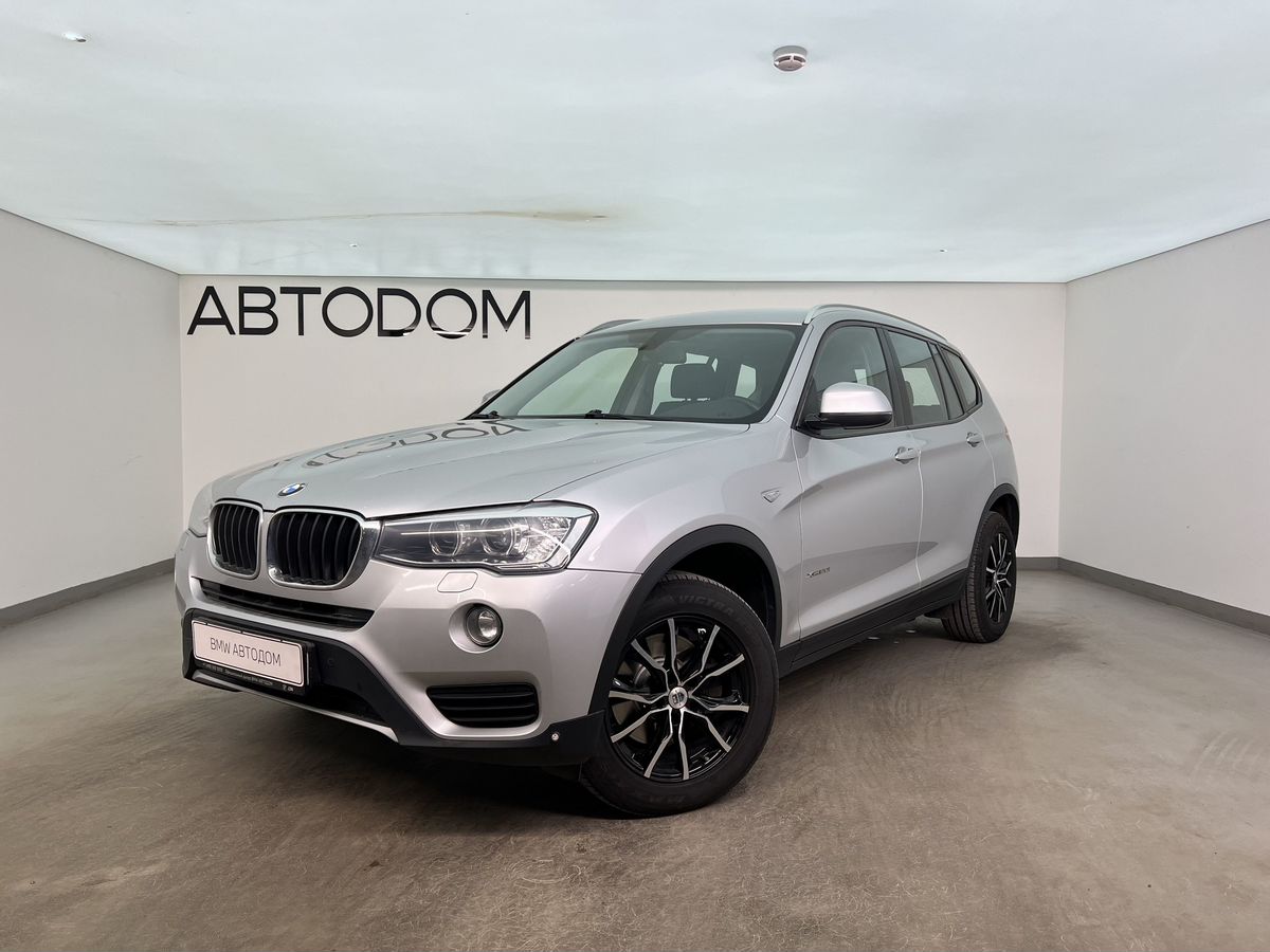 BMW X3 II (F25) [рестайлинг] 2.0 AT 4WD (184 л.с.) Base Белый 2016 с пробегом 79 628 км