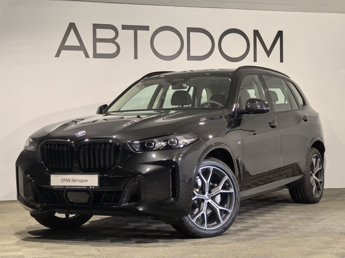 BMW X5 IV (G05) [рестайлинг] 2.0 AT 4WD (258 л.с.) Premium M Sport Чёрный 2026 