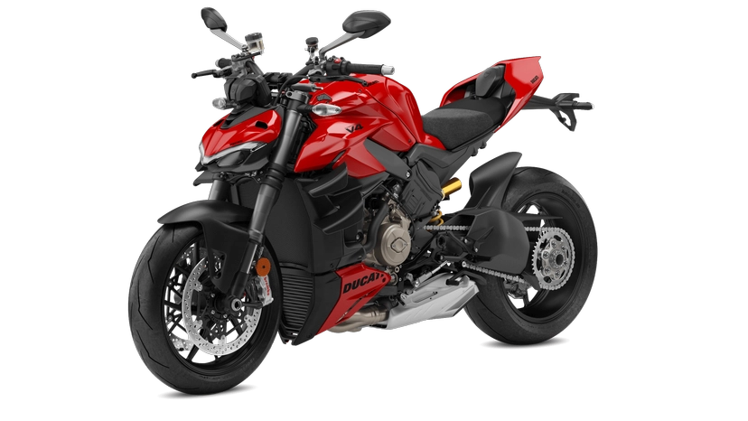 Мотоцикл Ducati Streetfighter V4 I поколение Streetfighter V4 Base Красный 2023 с пробегом 1 км