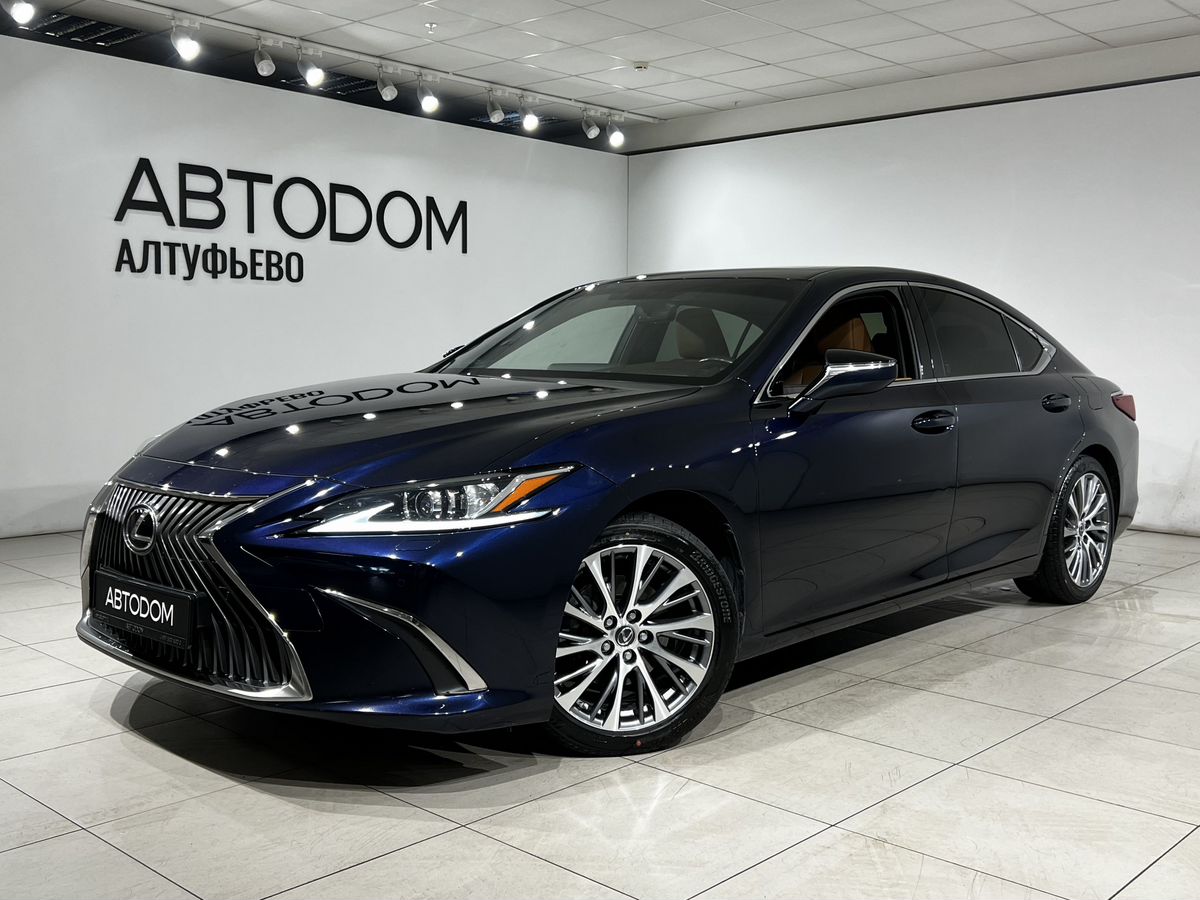 Lexus ES VII поколение 2.5 AT (200 л.с.) Premium Синий 2020 с пробегом 116 469 км