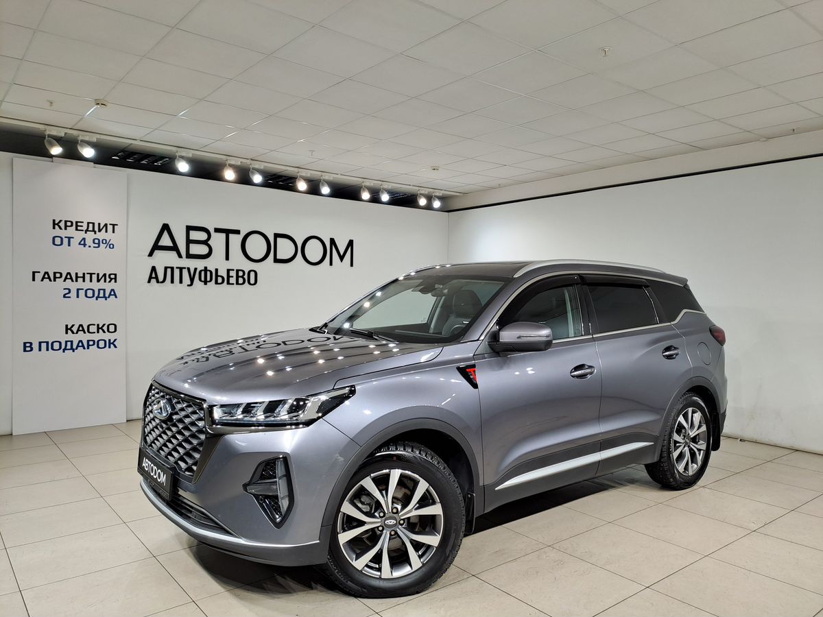 Автомобиль CHERY Tiggo 7 Pro Max I поколение 1.5 CVT (147 л.с.) Prestige Серый 2022 с пробегом 53 121 км