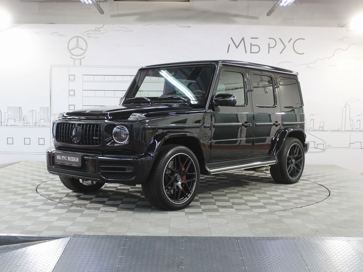 Mercedes-Benz G-Класс AMG II поколение (W463) 63 AMG 4.0 AT 4Matic (585 л.с.) AMG Чёрный 2018 с пробегом 96 220 км