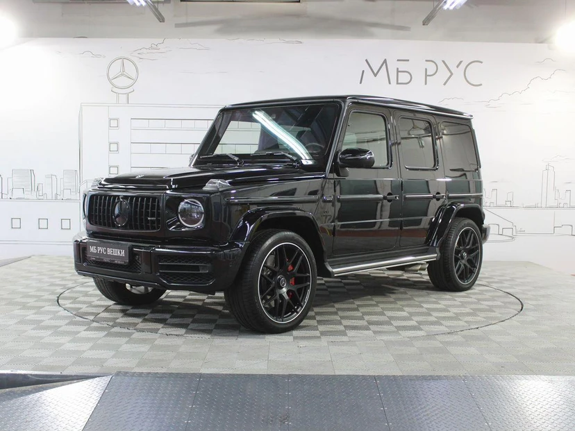 Mercedes-Benz G-Класс AMG II поколение (W463) 63 AMG 4.0 AT 4Matic (585 л.с.) AMG Чёрный 2018 с пробегом 96 220 км