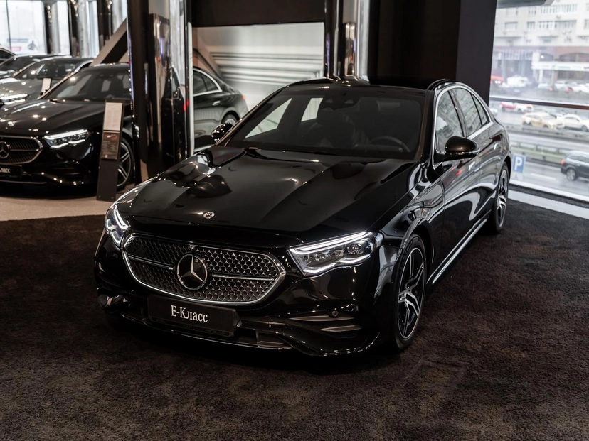 Автомобиль Mercedes-Benz E-Класс VI поколение (W214/S214) 2.0 AT 4Matic (258 л.с.) Exclusive Чёрный 2025
