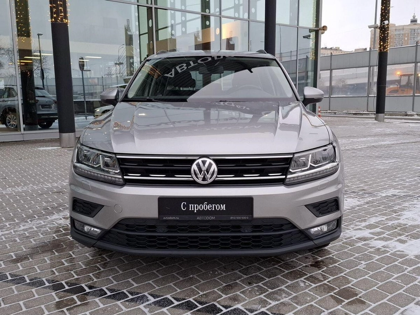 Автомобиль Volkswagen Tiguan II поколение 1.4 AMT 4WD (150 л.с.) Connect Серый 2020 с пробегом 59 300 км