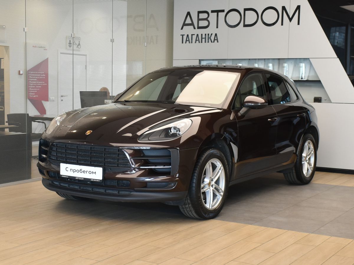 Porsche Macan I [рестайлинг] 2.0 AMT 4WD (252 л.с.) Base Коричневый 2021 с пробегом 138 052 км