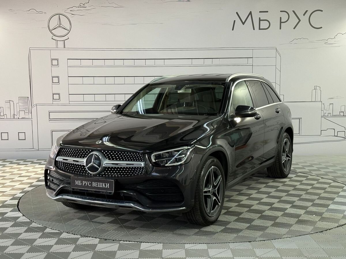 Автомобиль Mercedes-Benz GLC I (X253) [рестайлинг] 300 2.0d AT 4Matic (245 л.с.) Sport Серый 2019 с пробегом 89 740 км