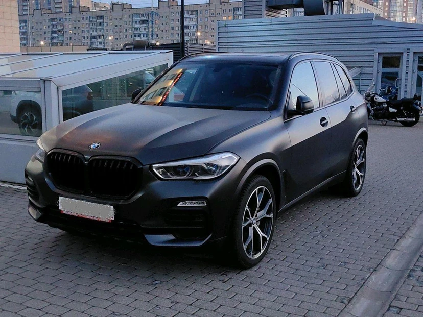 BMW X5 IV поколение (G05) 3.0 AT 4WD (340 л.с.) xLine Серый 2019 с пробегом 87 220 км