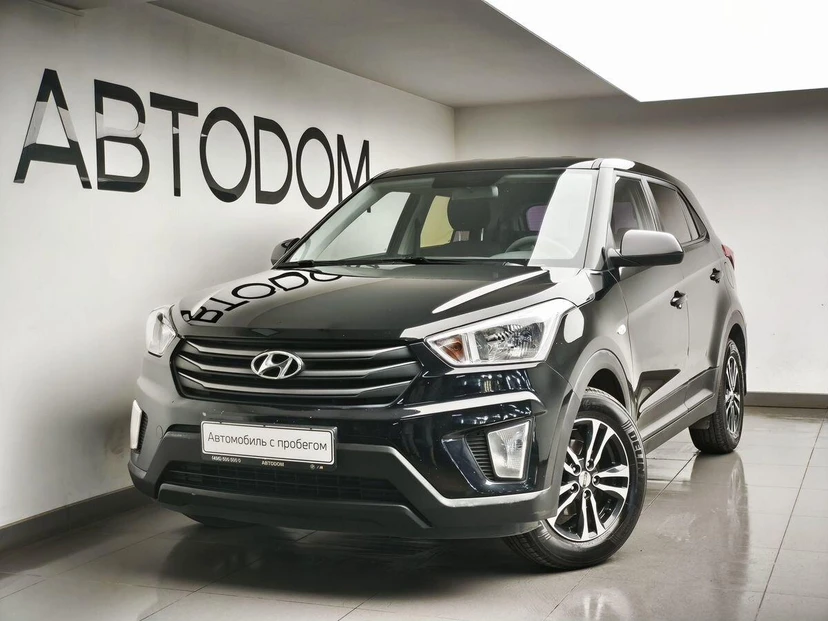 Hyundai Creta I поколение 1.6 AT (123 л.с.) Comfort Чёрный 2017 с пробегом 171 477 км