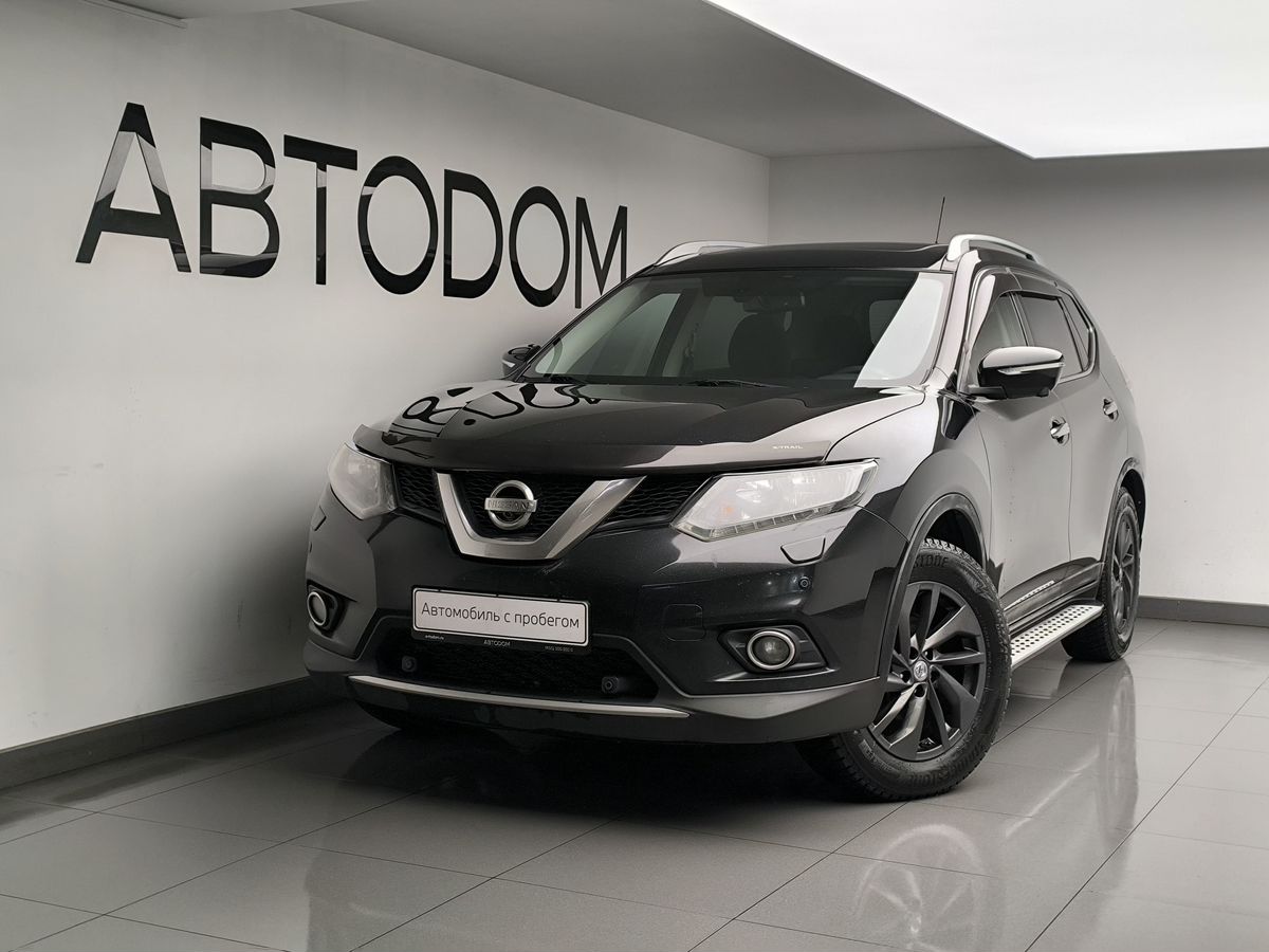 Автомобиль Nissan X-Trail III поколение (T32) 2.0 CVT (144 л.с.) SE+ Чёрный 2015 с пробегом 245 615 км
