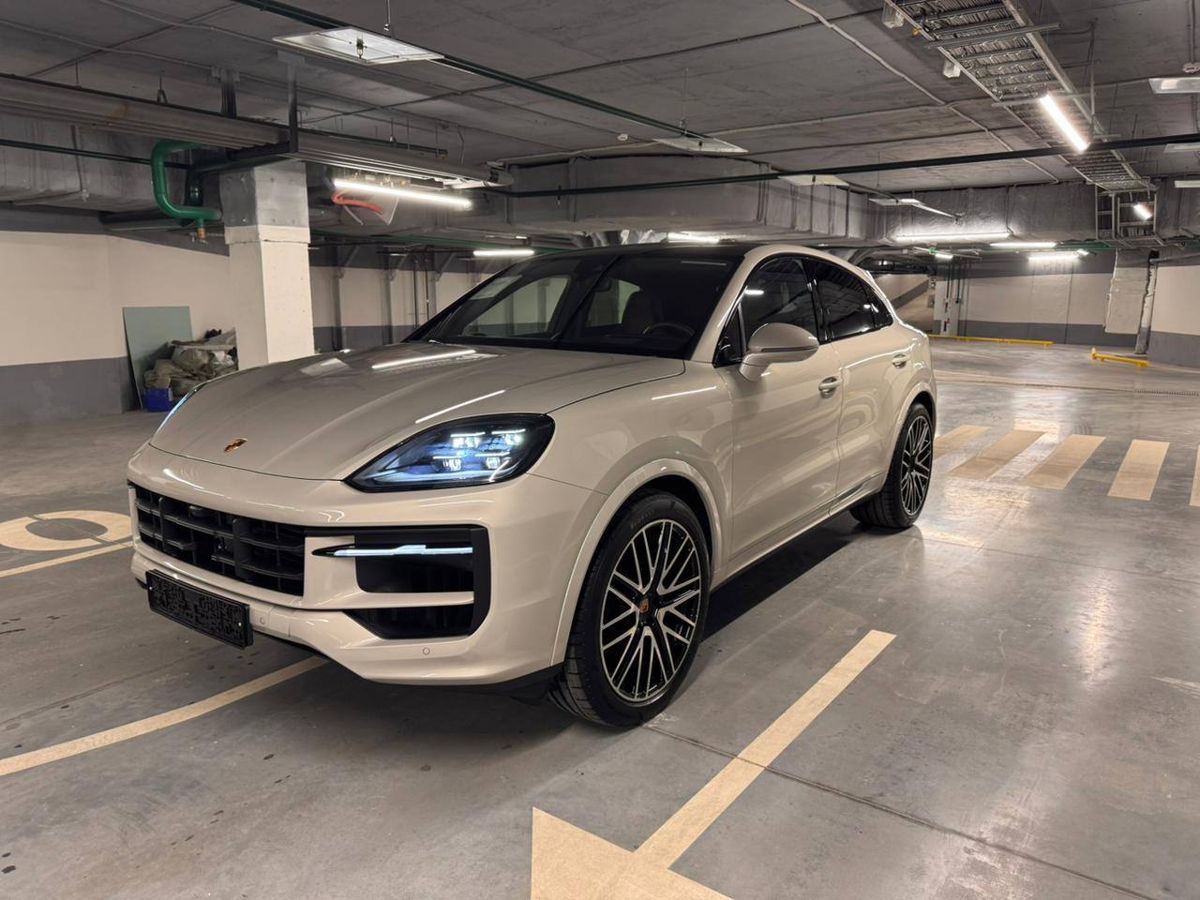 Автомобиль Porsche Cayenne III [рестайлинг] 3.0 AT 4WD (353 л.с.) Coupé Серый 2025 