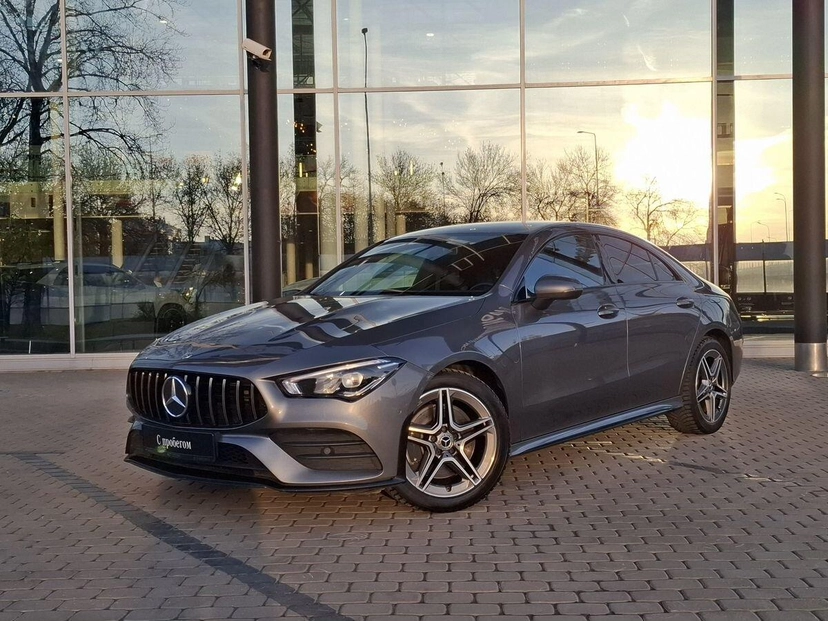Автомобиль Mercedes-Benz CLA II поколение (C118/X118) 250 2.0 AMT 4Matic (224 л.с.) Sport Серый 2019 с пробегом 100 367 км