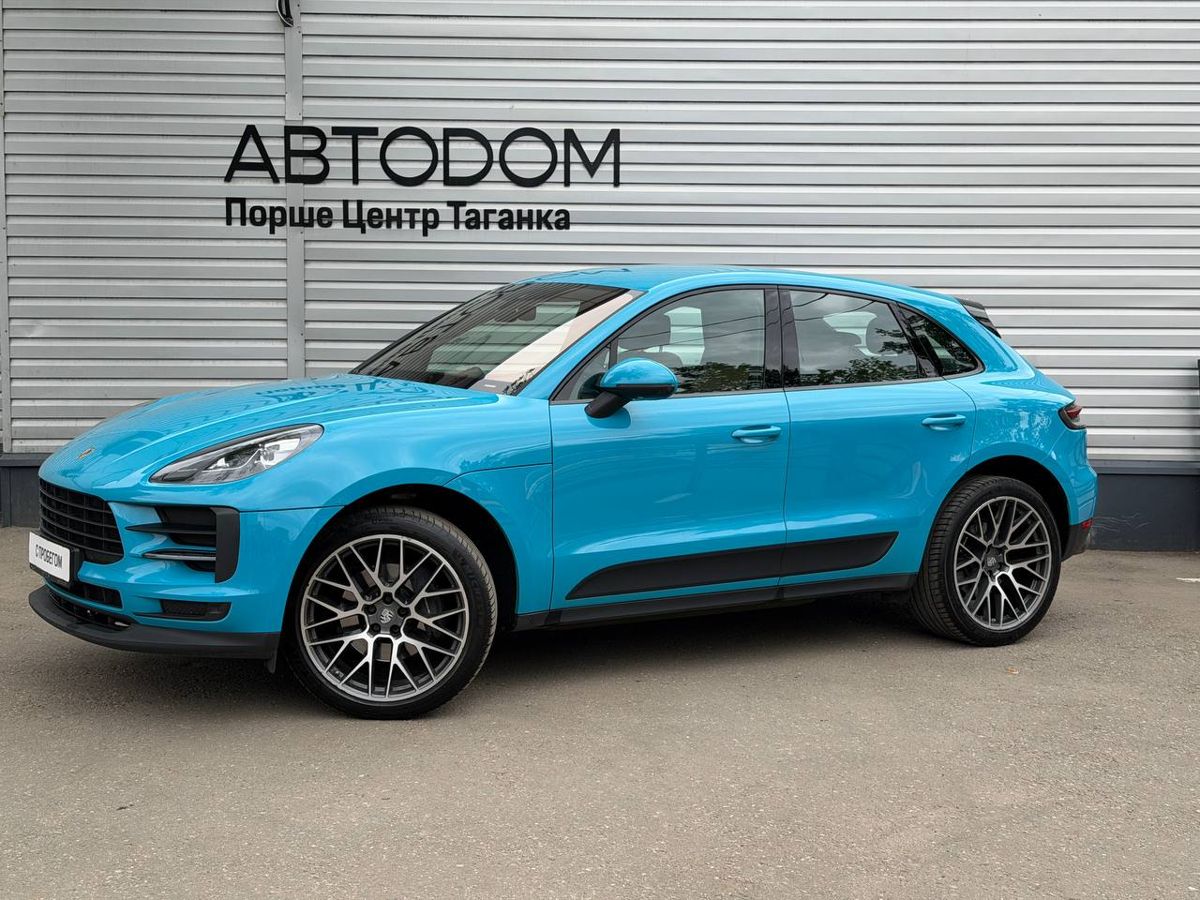 Porsche Macan I [рестайлинг] 2.0 AMT 4WD (252 л.с.) Base Голубой 2019 с пробегом 184 518 км