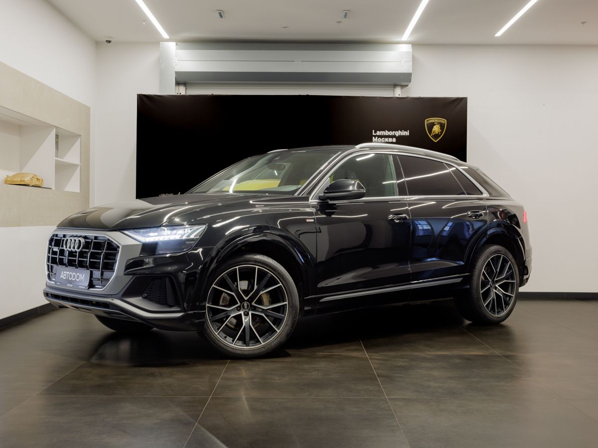 Audi Q8 I поколение (4M) 3.0d AT 4WD (286 л.с.) Base Чёрный 2022 с пробегом 163 629 км