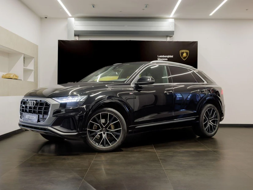 Audi Q8 I поколение (4M) 3.0d AT 4WD (286 л.с.) Base Чёрный 2022 с пробегом 163 629 км