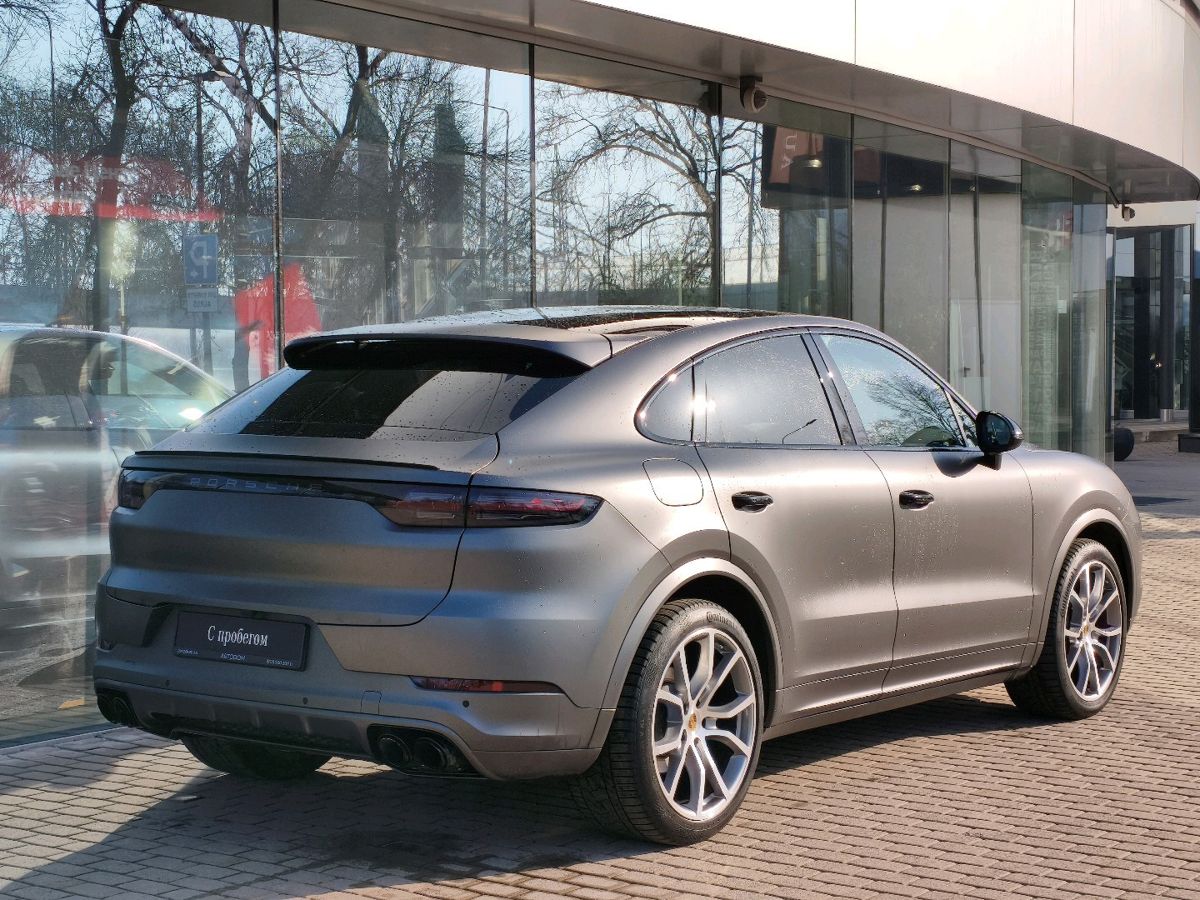 Автомобиль Porsche Cayenne III поколение 3.0 AT 4WD (340 л.с.) Platinum Edition Серый 2022 с пробегом 60 899 км