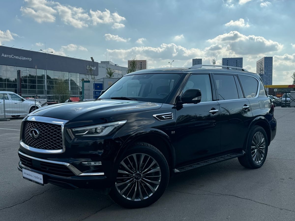 Купить Инфинити Qx80 С Пробегом В Москве