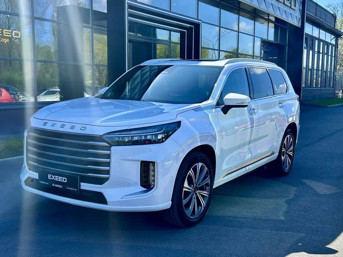 EXEED VX I [рестайлинг] 2.0 AT 4WD (249 л.с.) Президент 7 мест Белый 2023 с пробегом 9 521 км