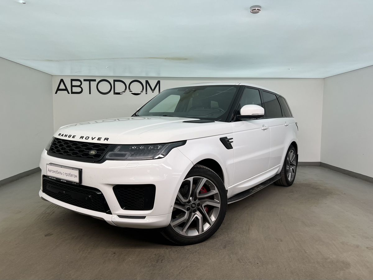 Land Rover Range Rover Sport II [рестайлинг] 4.4d AT 4WD (339 л.с.) HSE Dynamic Белый 2017 с пробегом 166 967 км