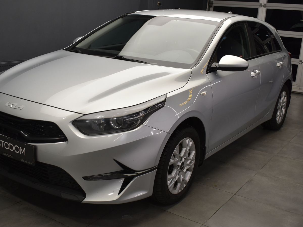 Kia Ceed III [рестайлинг] 1.6 AT (128 л.с.) Comfort Серебристый 2022 с пробегом 60 215 км