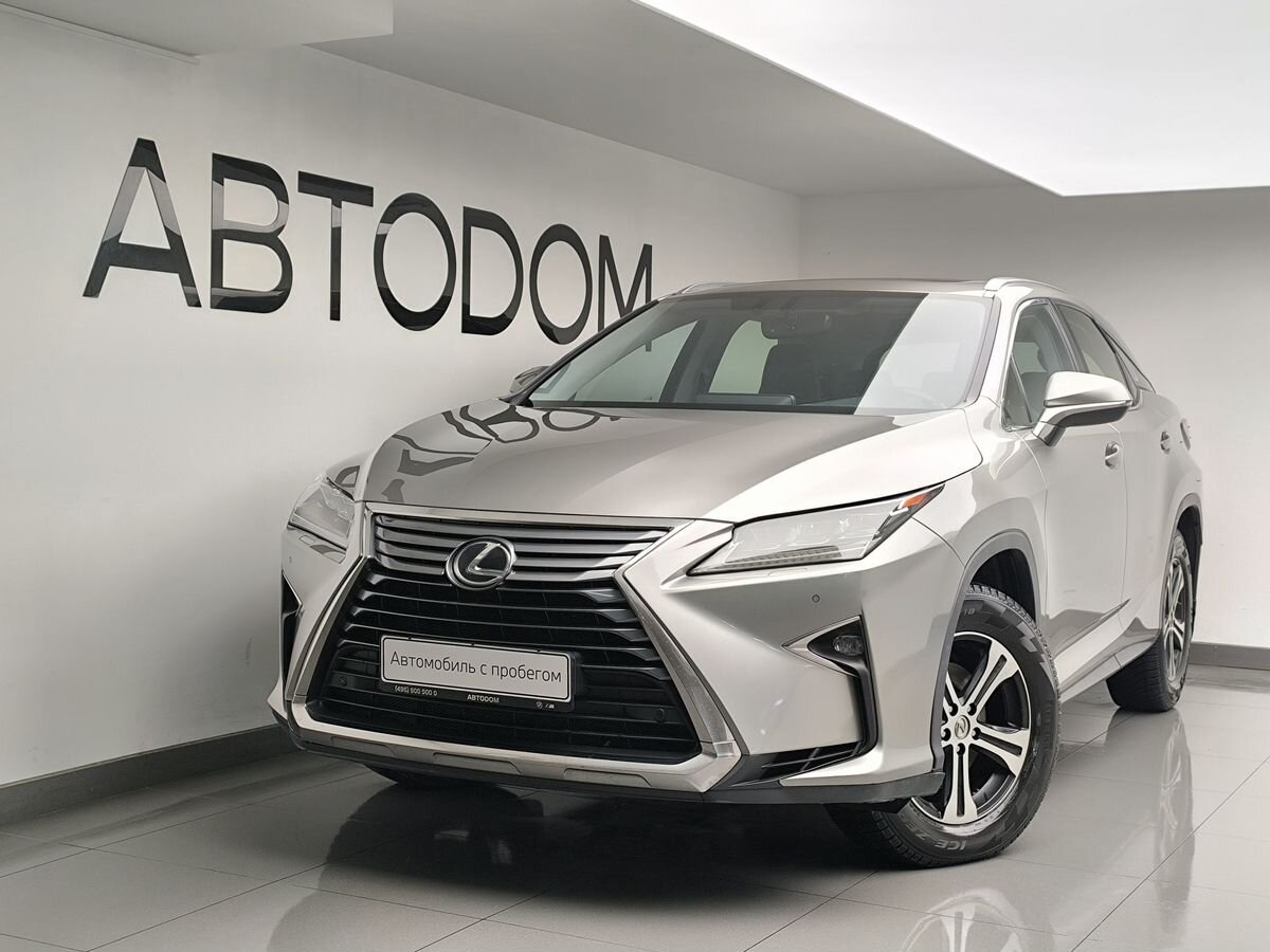 Автомобиль Lexus RX IV поколение 3.5 AT 4WD (300 л.с.) Premium Серый 2016 с пробегом 190 774 км