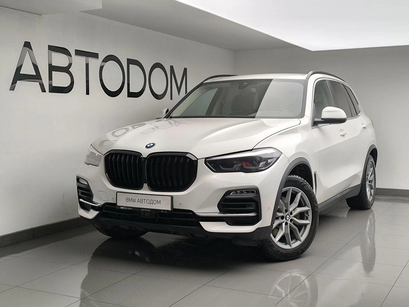 Автомобиль BMW X5 IV поколение (G05) 3.0d AT 4WD (249 л.с.) Business Plus Белый 2019 с пробегом 143 811 км