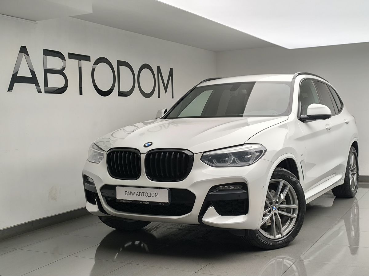 BMW X3 III поколение (G01) 2.0d AT 4WD (190 л.с.) M Sport Белый 2019 с пробегом 139 818 км