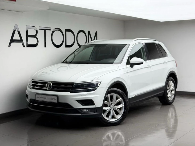 Volkswagen Tiguan II поколение 1.4 AMT (150 л.с.) Comfortline Белый 2017 с пробегом 143 862 км