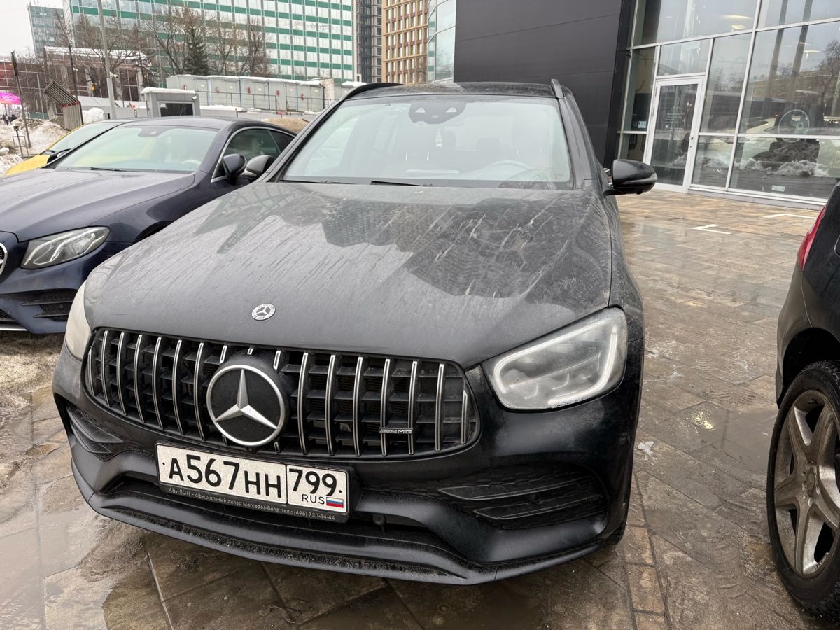 Автомобиль Mercedes-Benz GLC AMG I (X253) [рестайлинг] 43 AMG 3.0 AT 4Matic (390 л.с.) Особая Серия Чёрный 2021 с пробегом 33 000 км