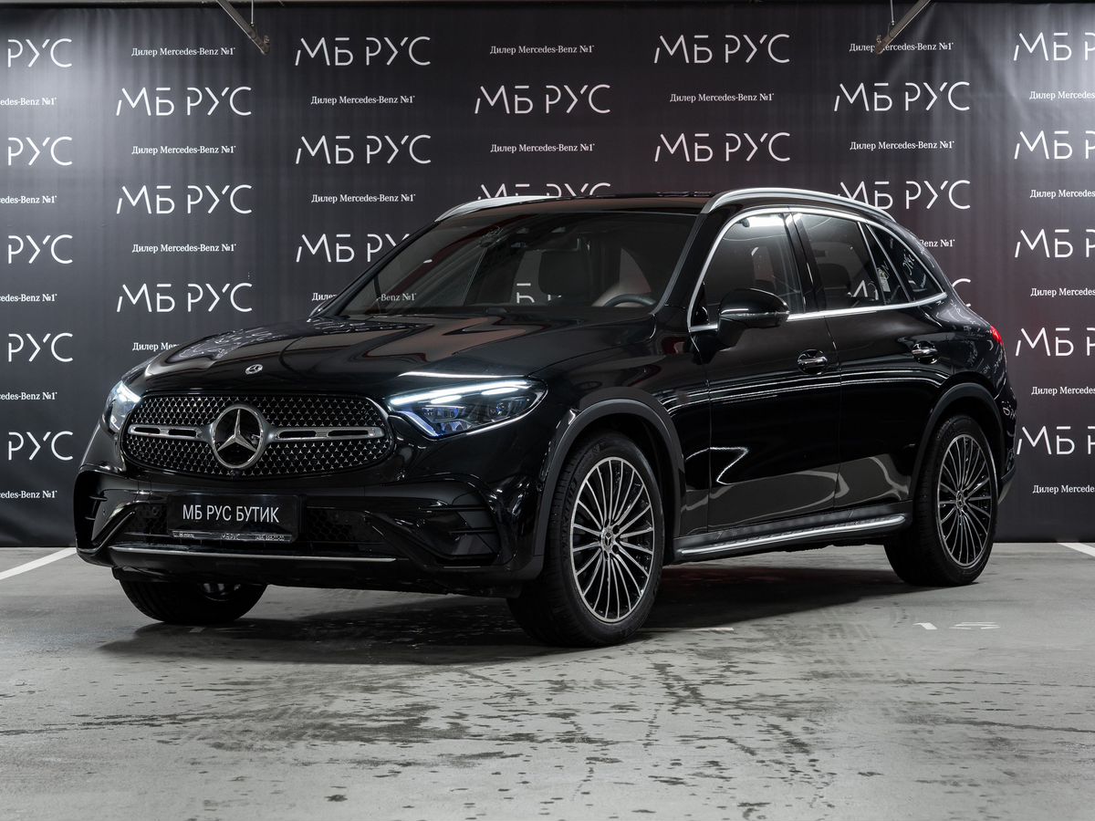 Автомобиль Mercedes-Benz GLC II поколение (X254) 2.0 AT 4Matic (258 л.с.) Base Чёрный 2025 с пробегом 1 170 км