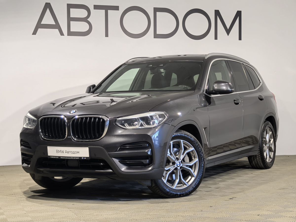 Автомобиль BMW X3 III поколение (G01) 3.0d AT 4WD (265 л.с.) Base Серый 2020 с пробегом 120 826 км