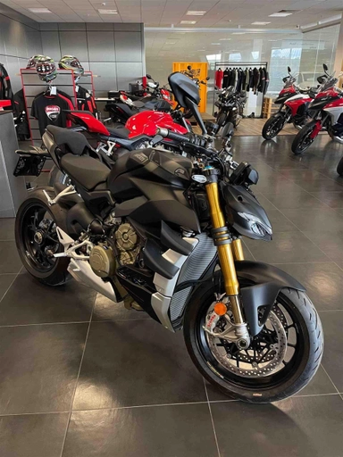 Мотоцикл Ducati Streetfighter V4 S I поколение Streetfighter V4 S Base Черный 2022 с пробегом 1 км
