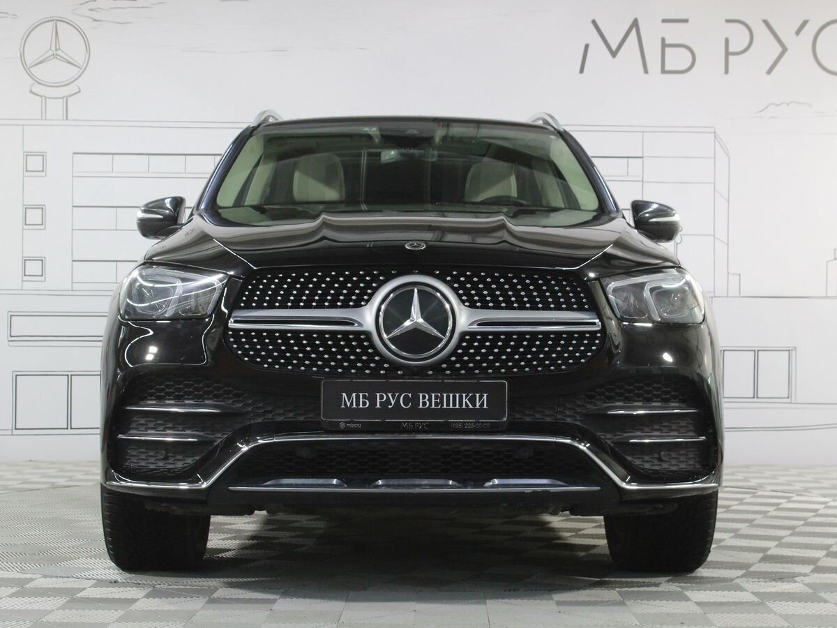 Автомобиль Mercedes-Benz GLE II поколение (V167) 300 2.0d AT 4Matic (245 л.с.) Sport Plus Чёрный 2021 с пробегом 81 213 км