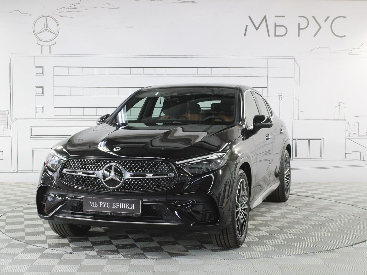 Автомобиль Mercedes-Benz GLC coupe II поколение (C254) 2.0 AT 4Matic (258 л.с.) Base Чёрный 2025 с пробегом 35 км