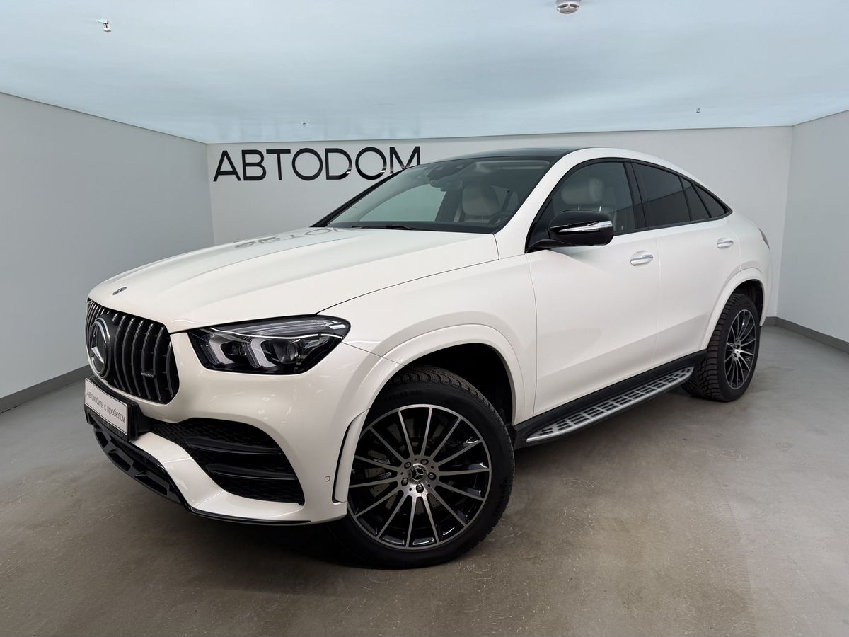 Автомобиль Mercedes-Benz GLE coupe II поколение (C167) 350 2.9d AT 4Matic (249 л.с.) Base Белый 2021 с пробегом 55 904 км