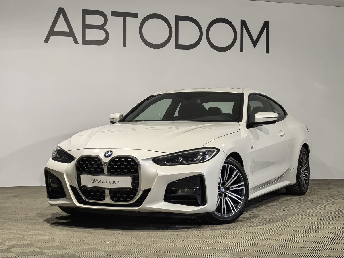 Автомобиль BMW 4 серии II поколение (G22/G23/G26) 420 2.0 AT (184 л.с.) M Sport Pure Белый 2020 с пробегом 33 910 км