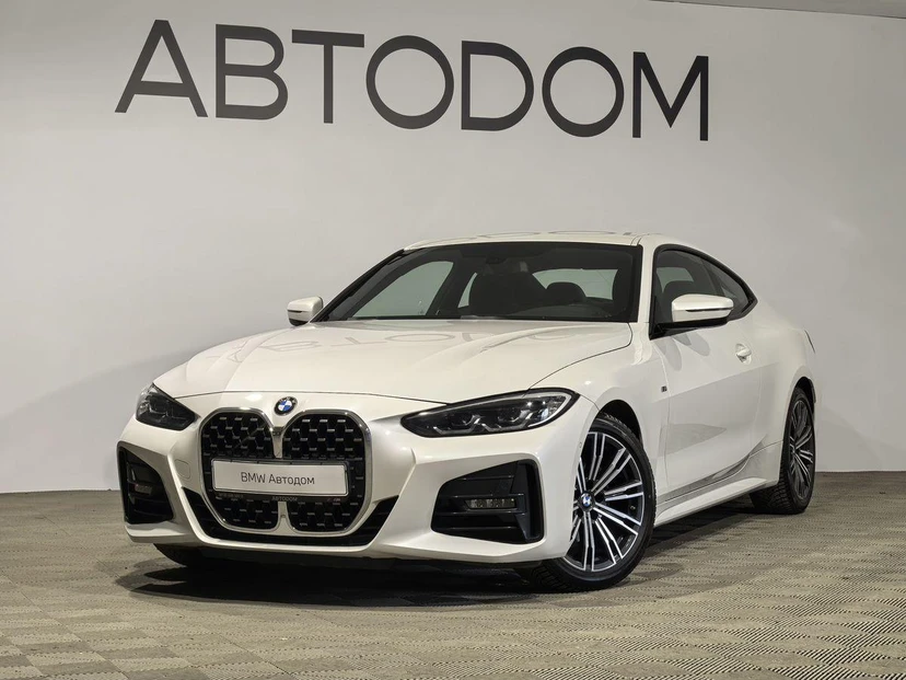 Автомобиль BMW 4 серии II поколение (G22/G23/G26) 420 2.0 AT (184 л.с.) M Sport Pure Белый 2020 с пробегом 33 910 км