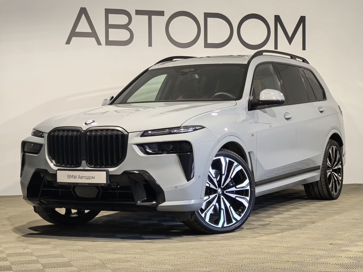 Автомобиль BMW X7 I (G07) [рестайлинг] 3.0d AT 4WD (340 л.с.) M Sport Pro Серый 2025 с пробегом 8 898 км