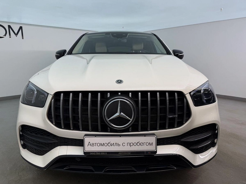 Автомобиль Mercedes-Benz GLE coupe II поколение (C167) 350 2.9d AT 4Matic (249 л.с.) Base Белый 2021 с пробегом 55 904 км